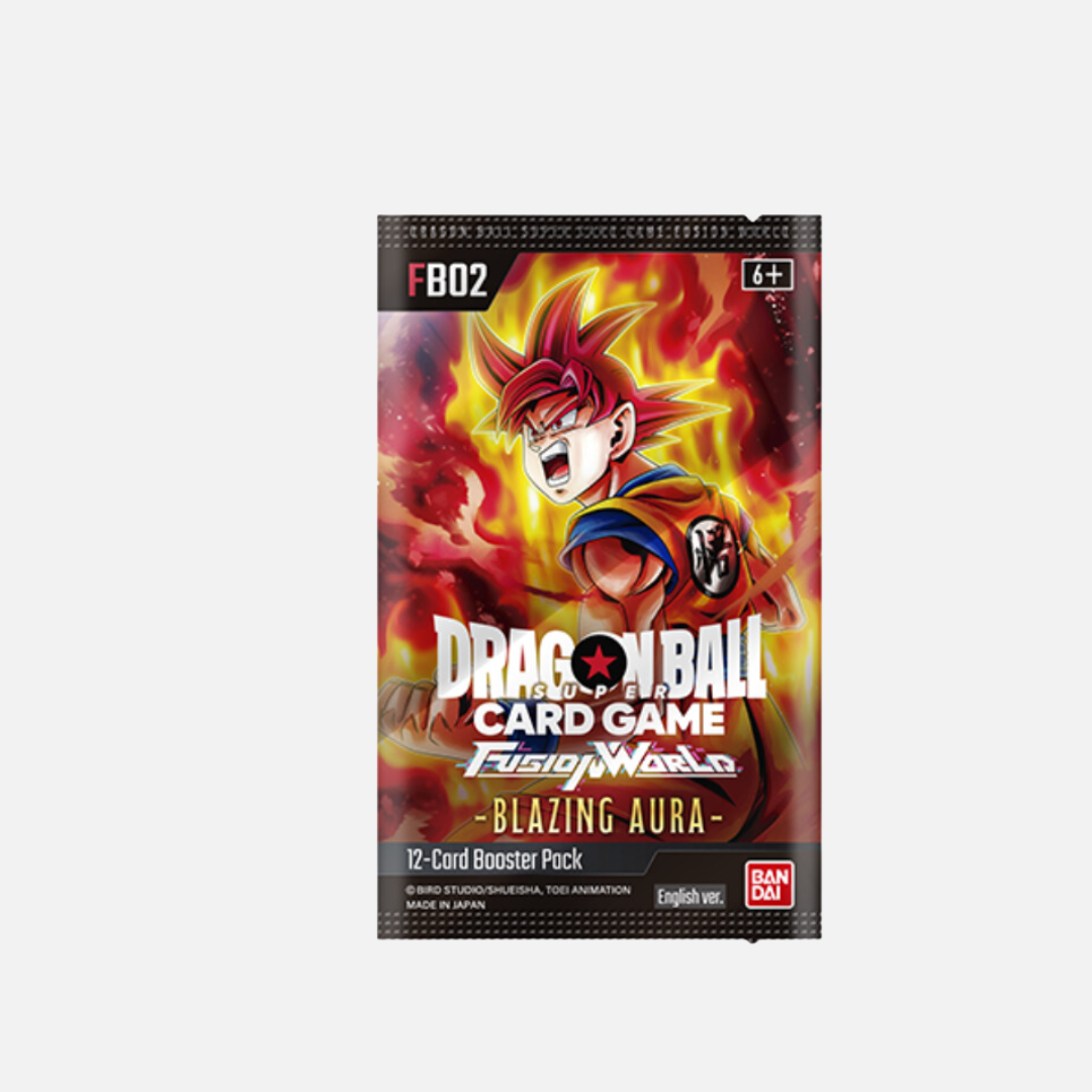 Dragonball Super Card Game - Fusion World - Blazing Aura Booster Pack [FB02] - (Englisch)