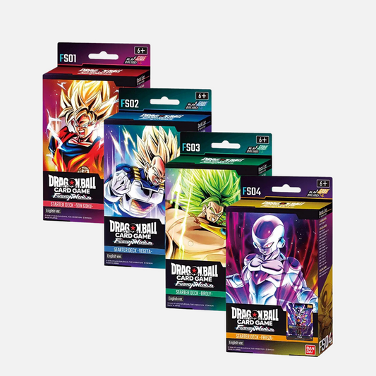 DragonBall Super Card Game - Fusion World - Son Goku, Vegeta, Broly & Frieza Starter Deck [FS01-04] - (Englisch)