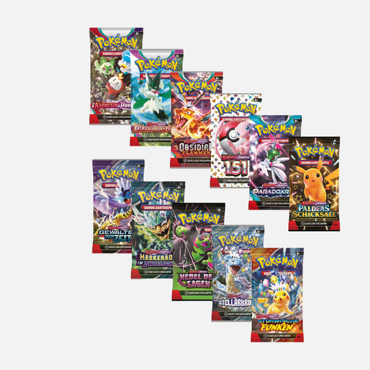 Pokémon Trading Card Game - 11er Booster Pack Bundle [SV01-08] - Scarlet & Violet (English)